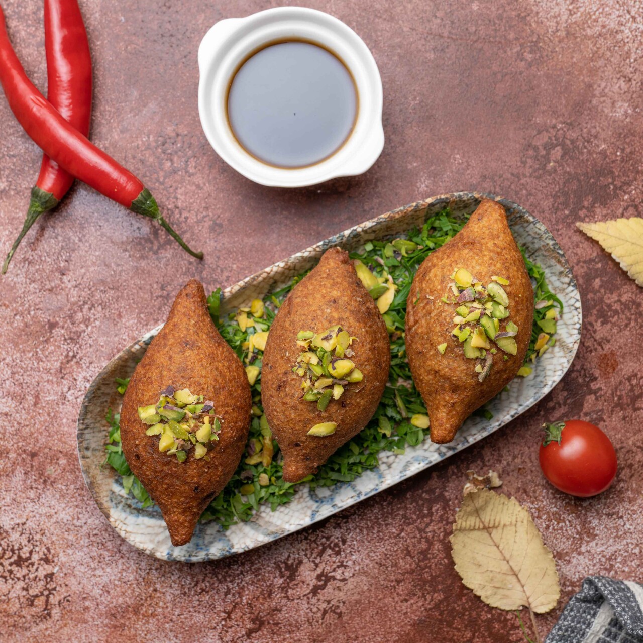 KIZARMIŞ İÇLİ KÖFTE