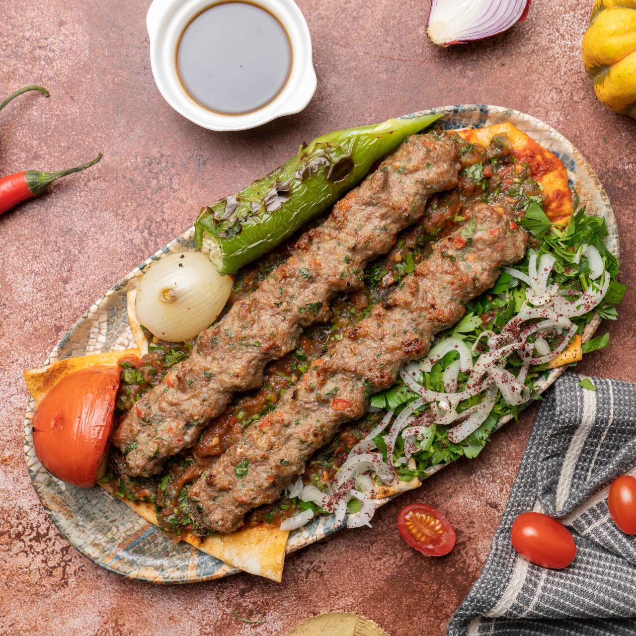 MAYDANOZLU HAŞHAŞ KEBABI