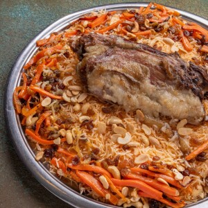 Image for 'منسف رز بخاري نصف رقبة خاروف' Item