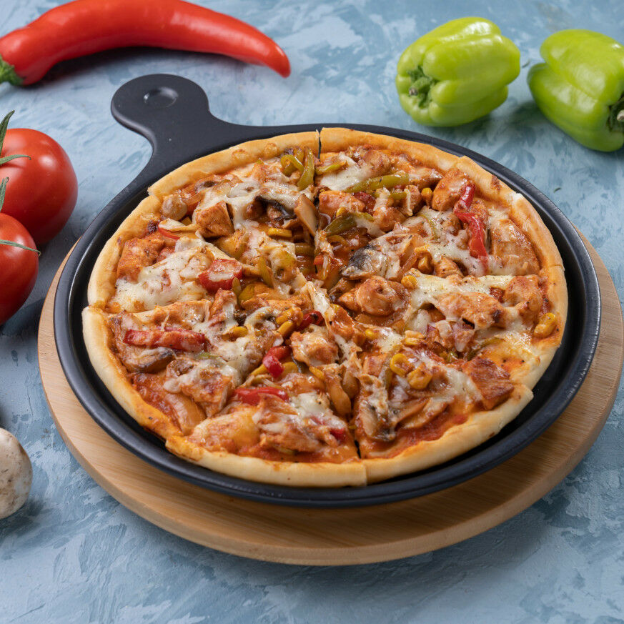ACILI MEKSİKA TAVUKLU PİZZA ORTA BOY