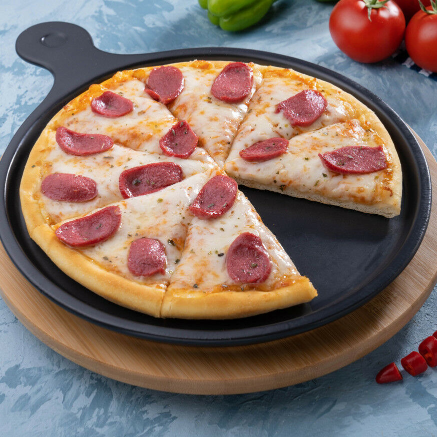 SOSİSLİ PİZZA BÜYÜK BOY