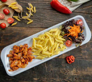 Image for 'دجاج باربيكيو مع المعكرونة' Item