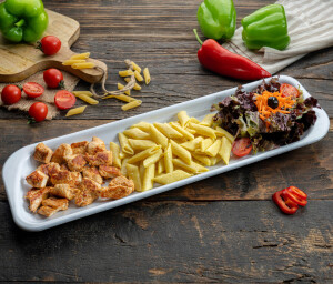 Image for 'شيش طاووق مع المكرونة' Item