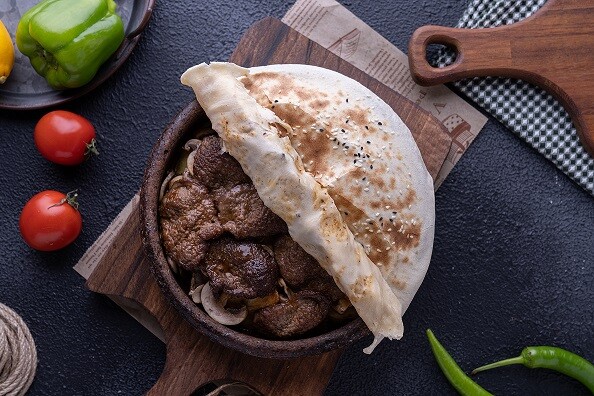 Lemon Garlic Meat Slices Pot 1 kg
