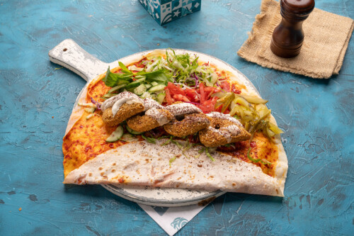 Image for 'سندويشة فلافل خبزة محمرة' Item