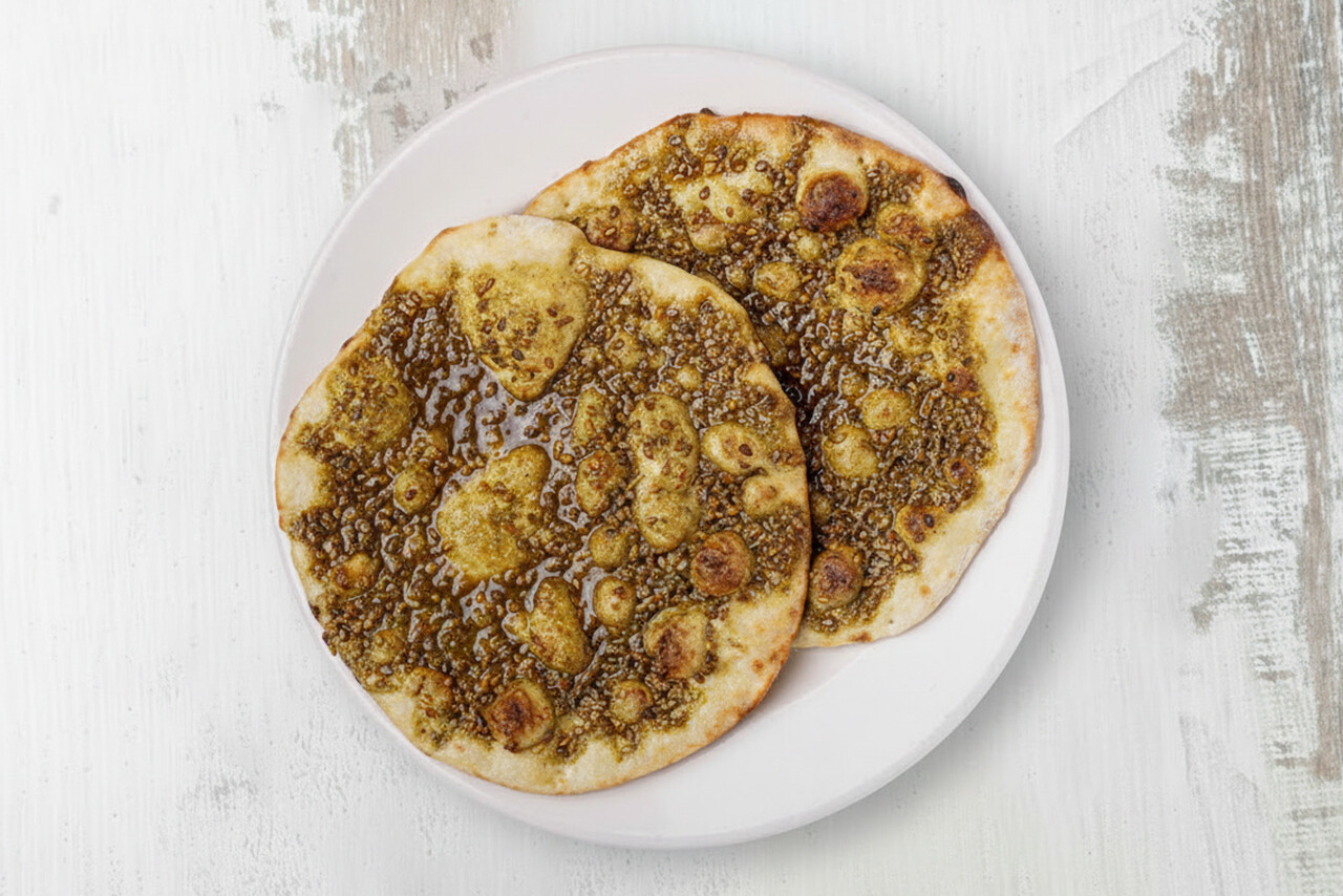 Zahterli pide küçük