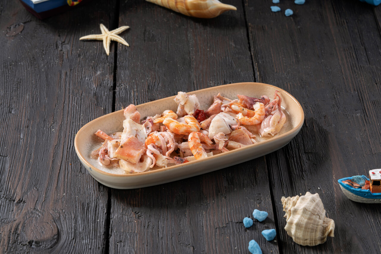 Shrimp and Octopus