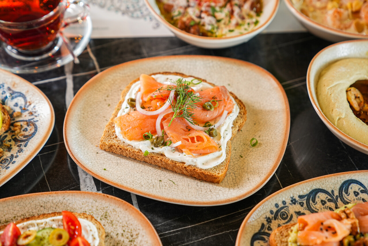 Smoked Salmon Toast