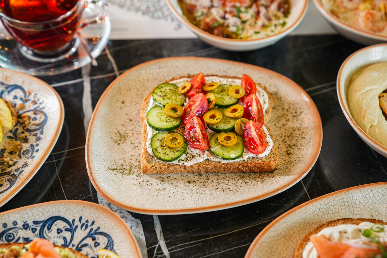 Toast with Labneh