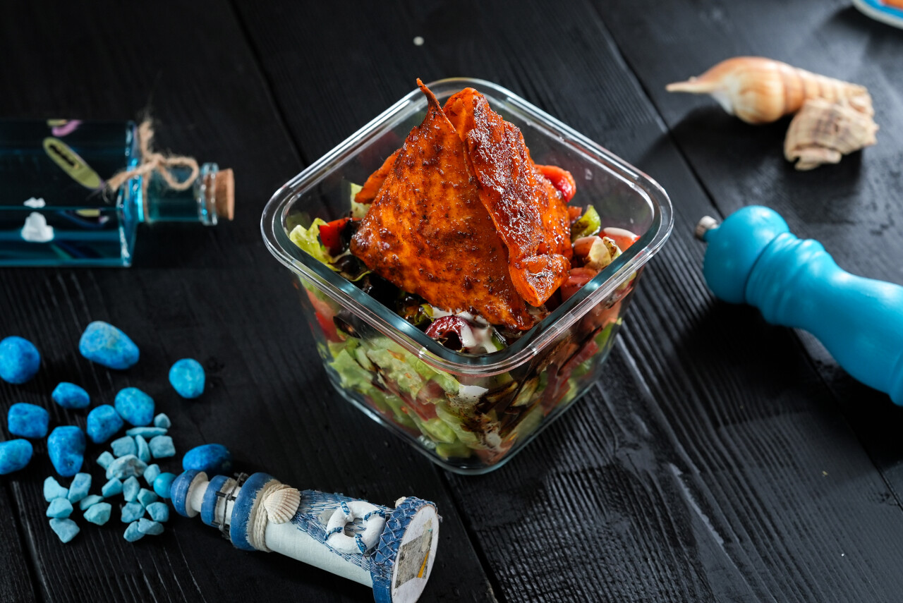 Eggplant Fattoush